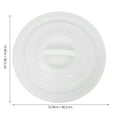 thumbnail image 2 of USHOBE 1 Pcs Couvercle de Bac de Recyclage pour Design Simple Blanc ABS Prévention des Odeurs pour Usage Extérieur, 2 of 8