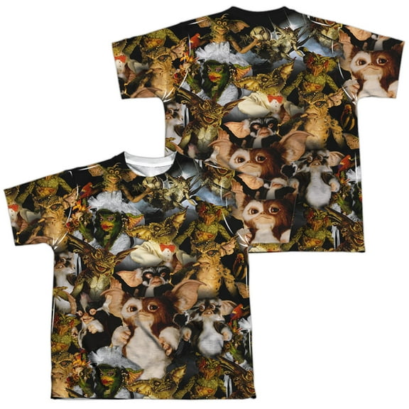 Gremlins 2 - Pack Of Gremlins (Front/Back Print) - Youth Short Sleeve Shirt - X-Large