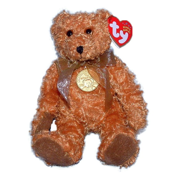 Ty Beanie Baby: Teddy the Bear | Stuffed Animal | MWMT