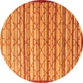 thumbnail image 1 of Ahgly Company Indoor Round Persian Orange Traditional Area Rugs, 6' Round, 1 of 1