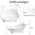 thumbnail image 5 of Kattskålar, 2-pack matskål för katt, matskålsset för katt, 5 of 5