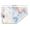 thumbnail image 3 of YFYANG Washable Heat-Resistant Placemats, 70% PVC/30% Polyester, Ink Watercolor Art Kitchen Table Mat, 12" x 18" 1 Piece, 3 of 6