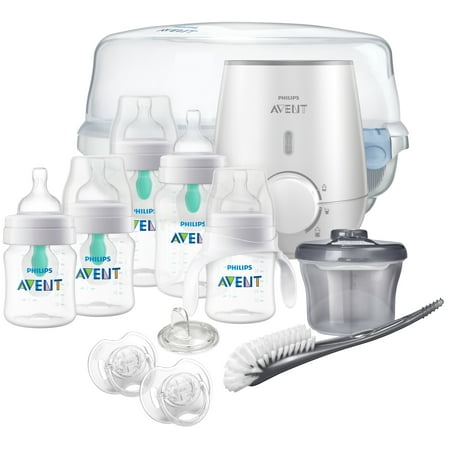 Philips Avent Anti-colic Bottle with AirFree vent Gift Set All In One,