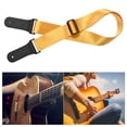 thumbnail image 4 of Universal Guitar Strap Soft Nylon Leather Strap with Hanging Rope for Acoustic Guitar Classical Guitar Electric Guitar Bass, 4 of 6
