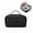 Black, variant on Travel Makeup Bag,PU Leather Toiletry Bag for Women,Waterproof Cosmetic Bag,Flat Open Portable Cosmetic Organizer for Skincare, Brushes,Travel Essentials(Brown Leopard Print)