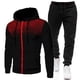 thumbnail image 4 of Chándal con estampado de moda para hombre, Sudadera con capucha y cremallera, pantalones de chándal, trajes de dos piezas, conjuntos deportivos informales para Fitness y trotar, 4 of 5