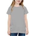 thumbnail image 1 of Girls Hooded Sweatshirt for Kids Double Pocket Pullover Top Medium Large Size, 1 of 7
