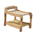 thumbnail image 4 of Cama rascadora para gatos, cojín rascador, cama para dormir, hamaca, apartamento con pelotas, alfombra rascadora para gatos domésticos y gatitos, 4 of 9