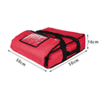 thumbnail image 3 of Bolsa De Entrega De Alimentos Aislada,bolsa Entrega De Pizza Rojo, 3 of 3