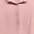 thumbnail image 6 of Bxsruta Womens Button Down Shirt Dress Casual Long Sleeve Collared Midi Dresses Beach Cover Up, 6 of 6