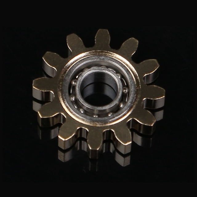指尖陀螺迷你一齿陀螺黄铜齿轮创意减压玩具hand spinner现货批发as the picture22*13 mm Deng Xun unisex