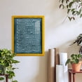 thumbnail image 6 of Graphic Songbook III - Framed Print w/glass - Sunflower Yellow, 6 of 7
