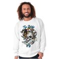 thumbnail image 3 of The Wild Life Skull Panther Tattoo Sweatshirt for Men or Women Brisco Brands L, 3 of 6