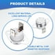 thumbnail image 3 of Termostato KSD301 con cable, Interruptor de temperatura N.C 25A 160℃ 2 Pcs, 3 of 6