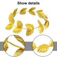 thumbnail image 3 of Diadema de toga de Halloween XCF 6 piezas corona romana de hojas doradas, 3 of 4