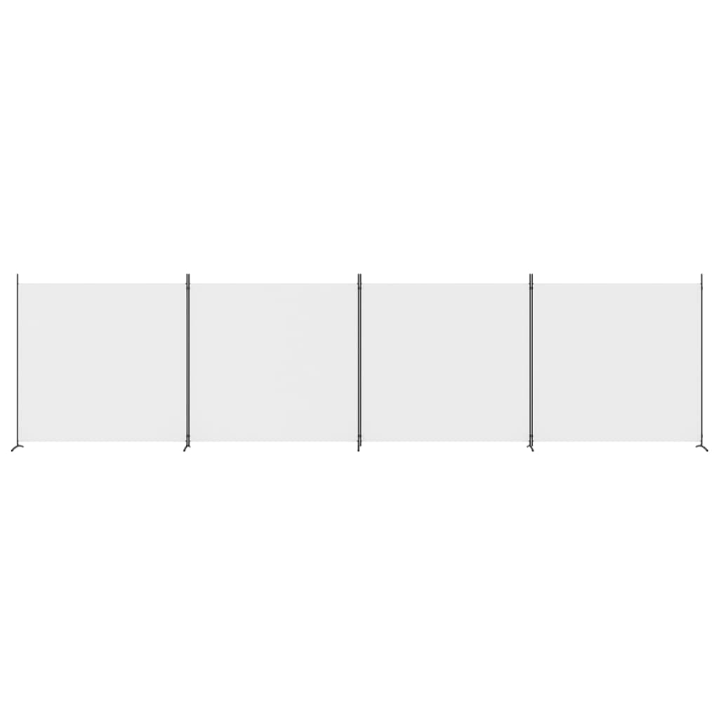 vidaXL Room Divider Folding Wall Partition Privacy Screen for Office Fabric