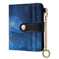thumbnail image 2 of Small Wallet For Women Bifold Leather Pocket Coin Credit Card Holder With RFID Blocking under The Jellyfish, 2 of 6