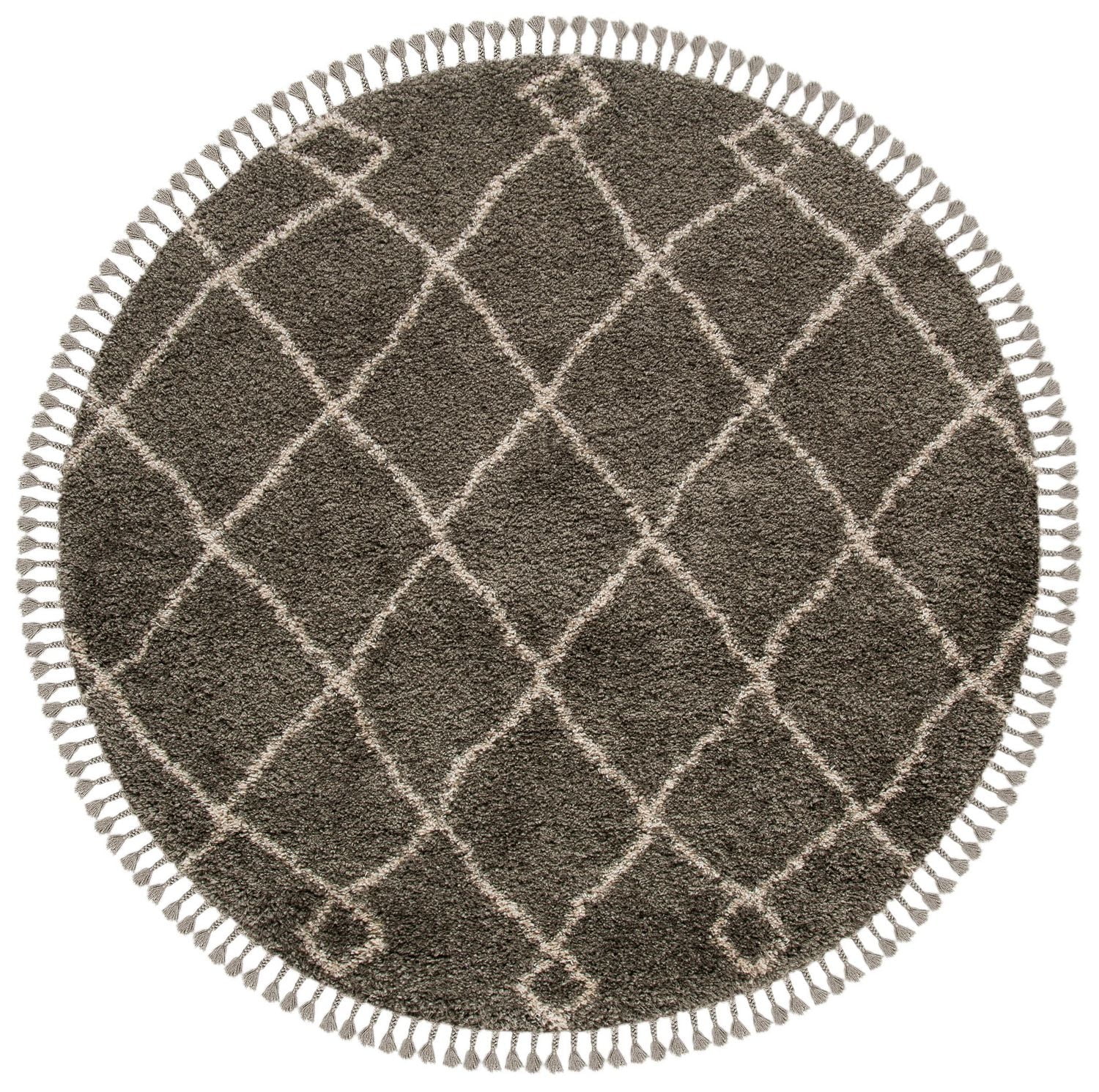 Safavieh Moroccan Fringe Lavern Tapis Géométrique Shag