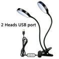 thumbnail image 7 of Grow Light, 15/30/45W 78pcs LED Triple Head Grow Lamp Plant Lights Full Spectrum, Auto ON & Off with 4/8/12H Cycle Timer Dimmable Levels Clip-On Desk Grow Lamp for Indoor Plants, 7 of 7