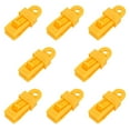 thumbnail image 2 of 8 clips para lona, hebillas para carpas, abrazaderas multifunción para lonas, sujetadores para cubiertas de piscinas para acampar, toldos, deportes al Amarillo, 2 of 8