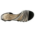 thumbnail image 5 of Ros Hommerson Lettie Ii Women Strap Sandal In Black Micro, 5 of 7
