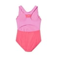 thumbnail image 2 of Speedo Girls Infinity Splice One Piece Thick Strap Swimsuit - Coral Paradise, Size: 7, 2 of 2