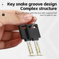 thumbnail image 4 of Bike Lock,Chain Lock Duty Theft Duty Lock With Theft Chain Bike Lock Bike E-bike Door Fence 2 Bike -theft Chain Duty -theft Heavy Duty -theft Bike Fence Duty Theft -theft, 4 of 7