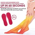 thumbnail image 2 of Snook-Ease Heated Slipper Socks Feet Warmers with Heatable Inserts, Blue (Men's One Size), 2 of 5