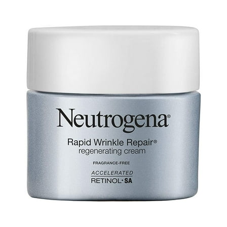 Neutrogena Rapid Wrinkle Repair Regenerating Cream, Fragrance Free, 1.7 oz