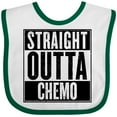 thumbnail image 3 of Inktastic Straight Outta Chemo Boys or Girls Baby Bib, 3 of 4
