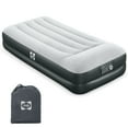 thumbnail image 1 of Open Box Sealy 16 Inch Inflatable Mattress Twin Airbed w/ Built-In AC Air Pump, 1 of 12