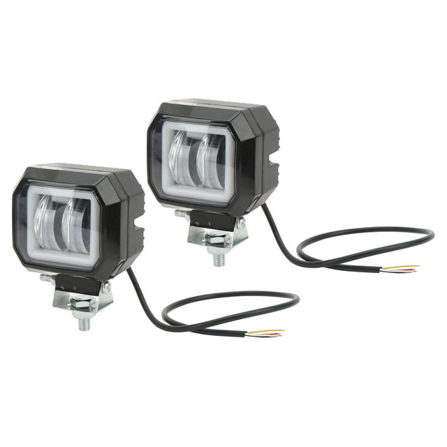 Luces de posición laterales, focos auxiliares LED de 20 W y 6500 K, luz de conducción LED, valor inmejorable