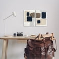 thumbnail image 3 of Stupell Industries Navy Brown Blocked Abstract Painting Unframed Art Print Wall Art, 11 x 14, Set of 2, 3 of 8