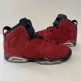thumbnail image 1 of Ni - ke Air Jordan 6 Retro Kids Toro Bravo Red 384665-600 Shoes Size 5Y Women's Size 6.5, 1 of 5