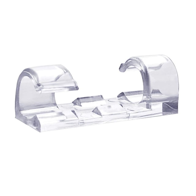 Ganchos Organizadores de Diferentes Tipo de Cables Elegate HOG752 20 pz