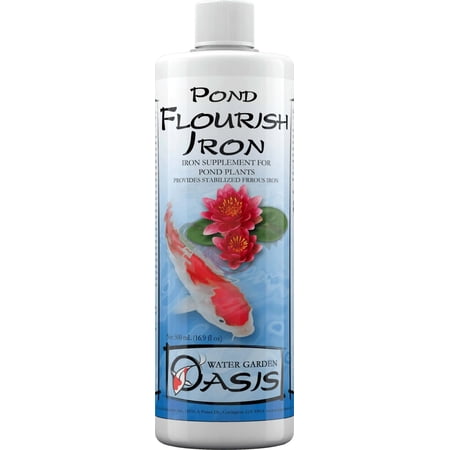 Water Garden Oasis Pond Flourish Iron