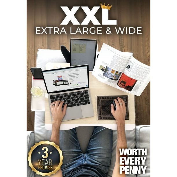 Extra wide laptop sale table