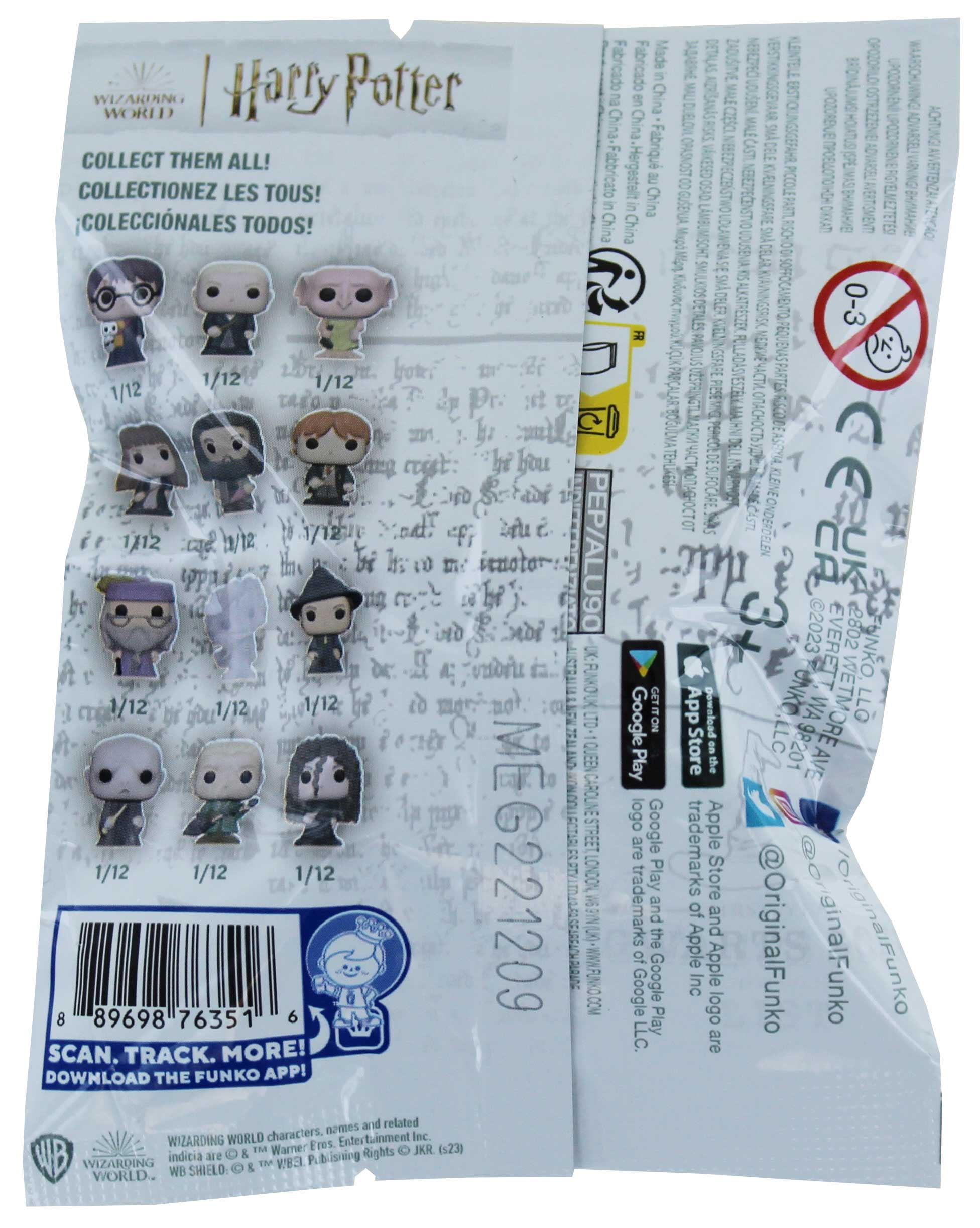 (2 pack) Funko Bitty Pop! Singles: Harry Potter Vinyl Figure Blind Bag