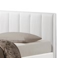 thumbnail image 3 of Templemore Upholstered Queen Storage Bed in White, 3 of 5