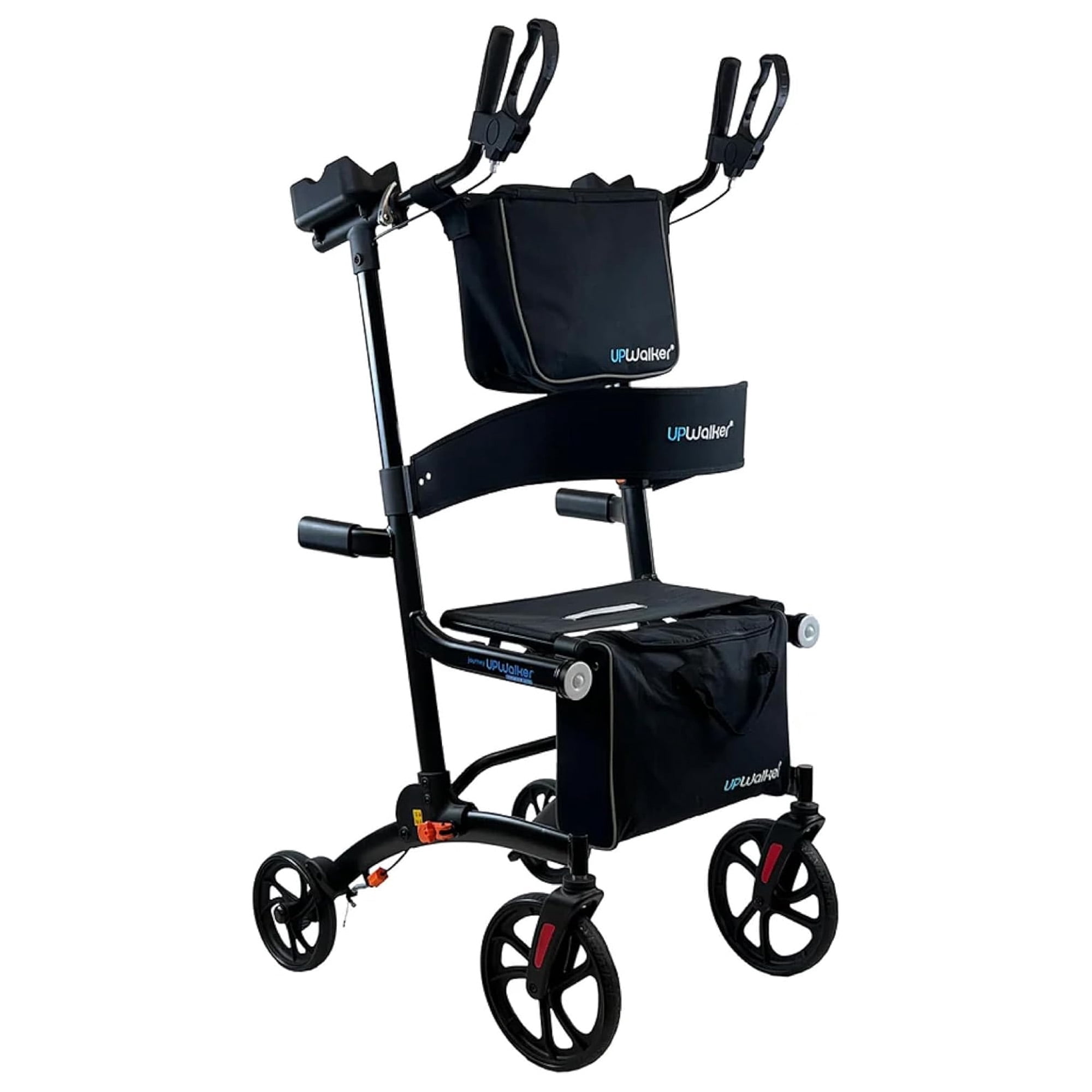 LifeWalker UPWalker EZ Lite Upright Rollator Walker - Lightweight Design