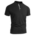 thumbnail image 5 of Henley Shirts for Men Crewneck Short Sleeve Button Down Shirt with Pocket Lightweight Casual Basic Blouses Going Out Tops 2026 Summer Beach Vacation Outfits, 5 of 8