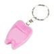 thumbnail image 3 of Llavero portátil con hilo dental para mantener el hilo dental plano y cómodo. Rosa, 3 of 9