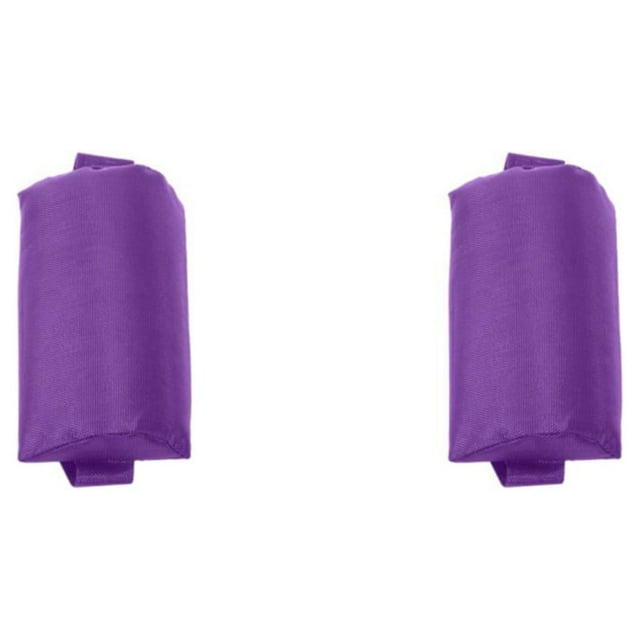 Langgg Environmental Protection Chair Head Rest Fits Neck Provides Comfortable Rest Lounge Chair Recliner Cushion Folding Purple 1 2Set