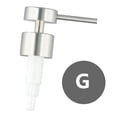 thumbnail image 1 of Nouvelle Tête de Pompe à Lotion Pièces de Rechange Tête de Pompe à Shampooing en Acier Inoxydable 304 Distributeur de Savon Liquide Distributeurs de Savon, 1 of 9