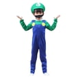 thumbnail image 1 of Super Mario Luigi Dibujos Animados Anime Figura Ropa, Disfraces d'Halloween, Cosplay, Herramientas de Dirección, Festival Infantil, peuv, Adulto IQUE ster zhangmengya LED, 1 of 2