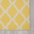 thumbnail image 3 of Ottomanson Glamour Collection Non-Slip Rubberback Moroccan Trellis Design Indoor Area Runner Rug, 3 of 9