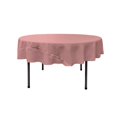thumbnail image 1 of Nappe en Popeline Polyester TCpop72R-RoseP79&44; Rose Poussiéreuse - 72 Po Ronde, 1 of 1