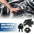 thumbnail image 2 of 4 Set Hood Prop Rod Holder Hood Clips Hood Rod Clip for Honda Prelude 1992-2001 No.90601S84A01, 2 of 7