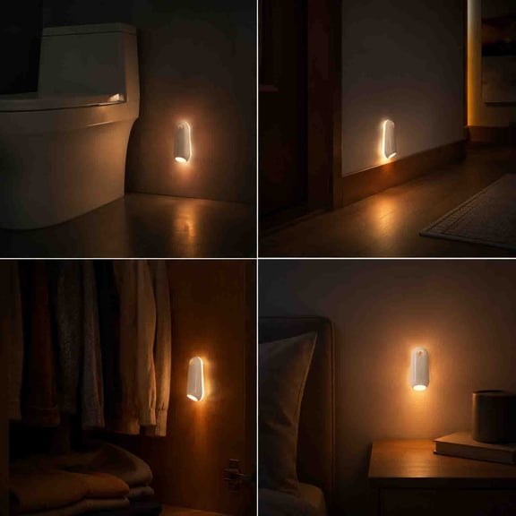 Toilet Night Light Motion Activated, 16 Colors Rgb Led Toilet Bowl Light with Motion Sensor, Waterproof Usb Rechargeable Bathroom Lighting