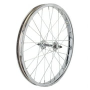 Wheel Master 18in Juvenile Steel Front Wheel B/O 5/16inx100mm Rim Brake Silver